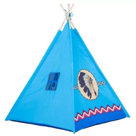 Cort de indieni Ecotoys - Albastru Cort de indieni Ecotoys - Albastru