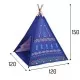 Cort de indieni Ecotoys - Violet Cort de indieni Ecotoys - Violet