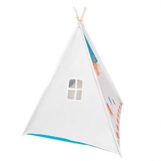Cort de indieni Ecotoys - Alb Cort de indieni Ecotoys - Alb