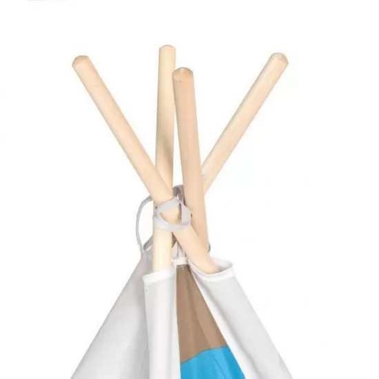Cort de indieni Ecotoys - Alb Cort de indieni Ecotoys - Alb