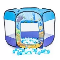 Cort de joaca cu 100 de bile - Ocean