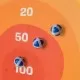 Cort de joaca cu piscina si 100 de bile