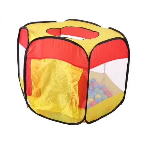 Cort de joaca Ecotoys cu 100 de bile Cort de joaca Ecotoys cu 100 de bile