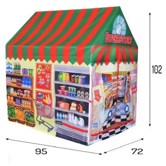 Cort de joaca Ecotoys Supermarket 8167 Cort de joaca Ecotoys Supermarket 8167
