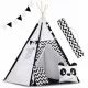 Cort de joaca pentru copii cu ghirlanda,lumini si 2 pernite Ricokids 120 x 120 x 165 cm - Panda Cort de joaca pentru copii cu ghirlanda,lumini si 2 pernite Ricokids 120 x 120 x 165 cm - Panda