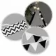Cort de joaca pentru copii cu ghirlanda,lumini si 2 pernite Ricokids 120 x 120 x 165 cm - Panda Cort de joaca pentru copii cu ghirlanda,lumini si 2 pernite Ricokids 120 x 120 x 165 cm - Panda