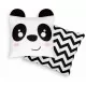 Cort de joaca pentru copii cu ghirlanda,lumini si 2 pernite Ricokids 120 x 120 x 165 cm - Panda Cort de joaca pentru copii cu ghirlanda,lumini si 2 pernite Ricokids 120 x 120 x 165 cm - Panda