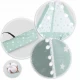 Cort de joaca pentru copii cu ghirlanda, lumini si 3 pernite Nukido 120 x 120 x 165 cm - Mint Cort de joaca pentru copii cu ghirlanda, lumini si 3 pernite Nukido 120 x 120 x 165 cm - Mint