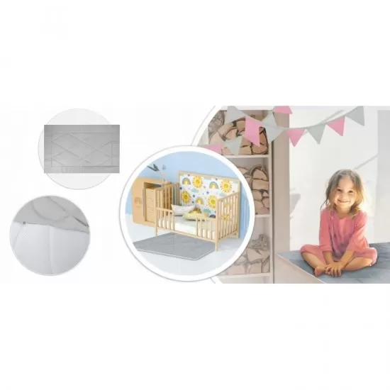 Cort de joaca pentru copii cu ghirlanda si 2 pernite Nukido 116 x 116 x 165 cm - Roz Cort de joaca pentru copii cu ghirlanda si 2 pernite Nukido 116 x 116 x 165 cm - Roz