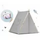 Cort de joaca pentru copii cu lampa si 2 pernite Nukido 107 x 116 x 110 cm - Gri Cort de joaca pentru copii cu lampa si 2 pernite Nukido 107 x 116 x 110 cm - Gri