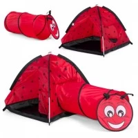Cort de joaca pentru copii cu tunel Iplay 8902 - Buburuza