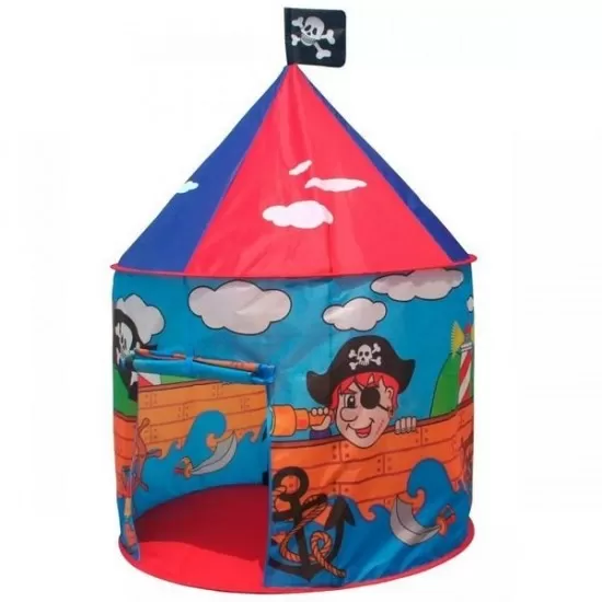 Cort de joaca model pirati cu ilustratii grafice Cort de joaca model pirati cu ilustratii grafice