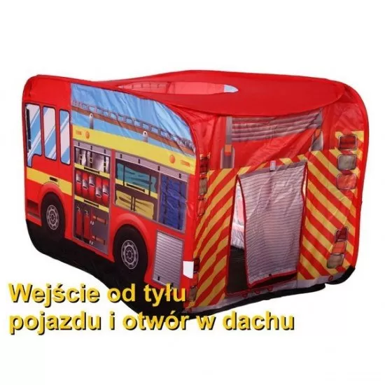 Cort de joaca masina de pompieri Ecotoys Cort de joaca masina de pompieri Ecotoys