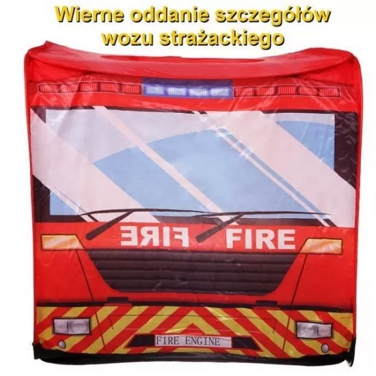 Cort de joaca masina de pompieri Ecotoys Cort de joaca masina de pompieri Ecotoys