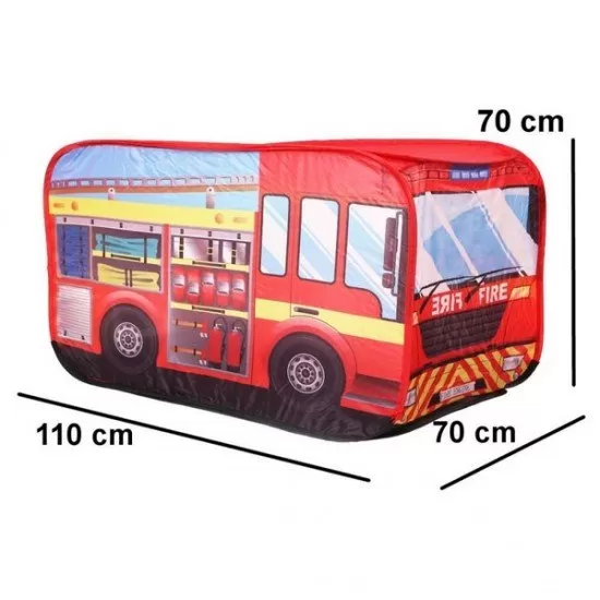 Cort de joaca masina de pompieri Ecotoys Cort de joaca masina de pompieri Ecotoys
