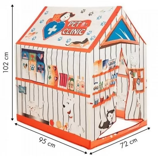 Cort de joaca tip Clinica Veterinara cu motive grafice Cort de joaca tip Clinica Veterinara cu motive grafice