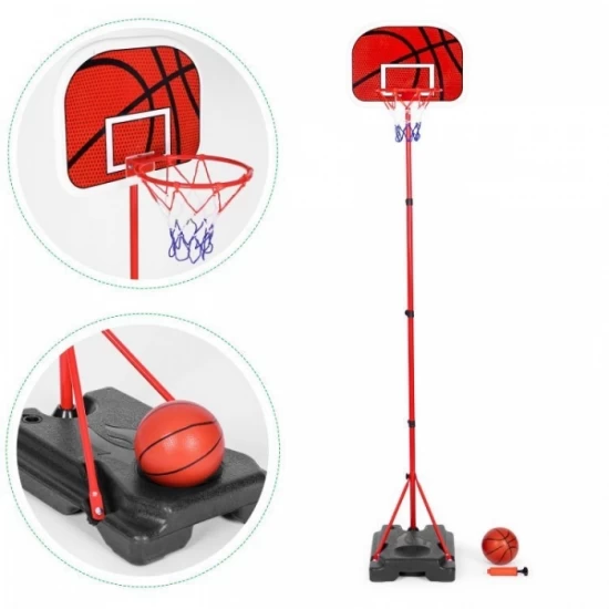 Cos de baschet pentru copii cu minge inclusa si inaltime reglabila Ecotoys HC629422 Cos de baschet pentru copii cu minge inclusa si inaltime reglabila Ecotoys HC629422