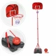 Cos de baschet pentru copii cu minge inclusa si inaltime reglabila Ecotoys HC629422 Cos de baschet pentru copii cu minge inclusa si inaltime reglabila Ecotoys HC629422