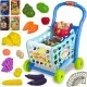 Cos de cumparaturi cu accesorii incluse Ricokids 773400 - Albastru Cos de cumparaturi cu accesorii incluse Ricokids 773400 - Albastru