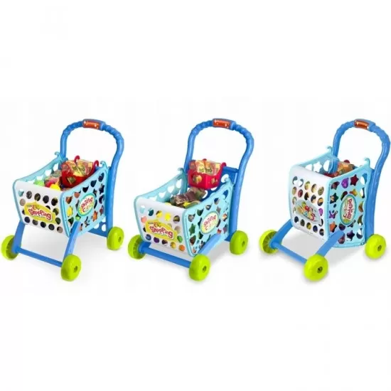 Cos de cumparaturi cu accesorii incluse Ricokids 773400 - Albastru Cos de cumparaturi cu accesorii incluse Ricokids 773400 - Albastru