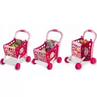 Cos de cumparaturi cu accesorii incluse Ricokids 773401 - Roz
