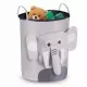 Cos mare pentru depozitarea jucariilor Nukido - Elefant gri Cos mare pentru depozitarea jucariilor Nukido - Elefant gri