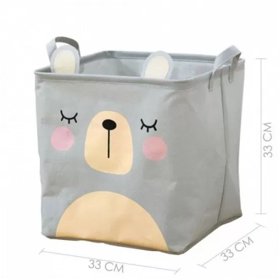 Cos pentru depozitarea jucariilor Ecotoys OR89SZ - Gri Cos pentru depozitarea jucariilor Ecotoys OR89SZ - Gri