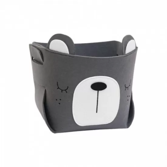 Cos pentru depozitarea jucariilor Ecotoys OR92SZ - Gri Cos pentru depozitarea jucariilor Ecotoys OR92SZ - Gri