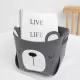 Cos pentru depozitarea jucariilor Ecotoys OR92SZ - Gri Cos pentru depozitarea jucariilor Ecotoys OR92SZ - Gri