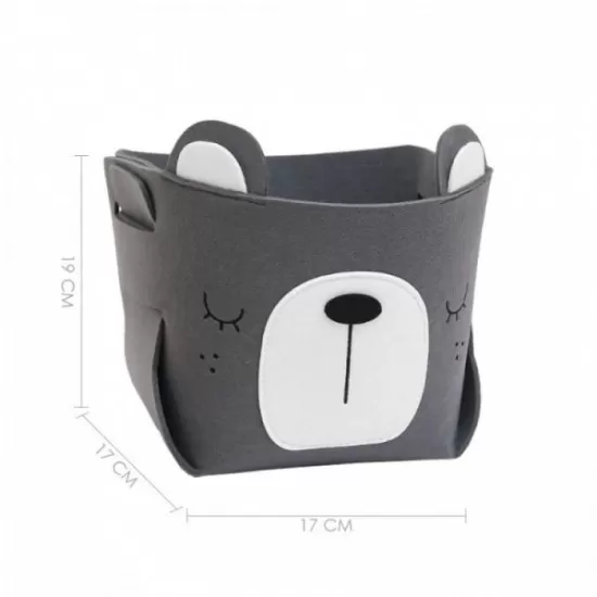 Cos pentru depozitarea jucariilor Ecotoys OR92SZ - Gri Cos pentru depozitarea jucariilor Ecotoys OR92SZ - Gri