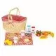 Cosulet din lemn XXL cu accesorii pentru picnic Ecotoys Cosulet din lemn XXL cu accesorii pentru picnic Ecotoys