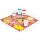 Cosulet din lemn XXL cu accesorii pentru picnic Ecotoys Cosulet din lemn XXL cu accesorii pentru picnic Ecotoys