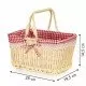 Cosulet din lemn XXL cu accesorii pentru picnic Ecotoys Cosulet din lemn XXL cu accesorii pentru picnic Ecotoys