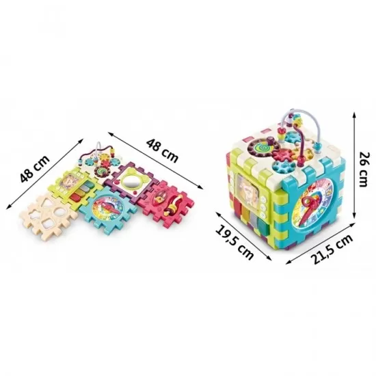 Cub educational cu sunete Ricokids 781700 Cub educational cu sunete Ricokids 781700