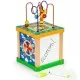 Cub educational din lemn cu tabla Ecotoys HM015473 Cub educational din lemn cu tabla Ecotoys HM015473