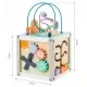Cub educational din lemn Ecotoys 1030 Cub educational din lemn Ecotoys 1030