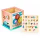 Cub educational din lemn Ecotoys Dino Cub educational din lemn Ecotoys Dino