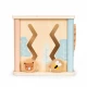 Cub educational din lemn pentru copii Ecotoys Cub educational din lemn pentru copii Ecotoys