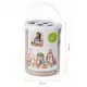 Cuburi din lemn Ecotoys 100 piese
