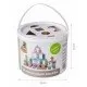 Cuburi din lemn Ecotoys 50 piese