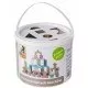 Cuburi din lemn Ecotoys 50 piese