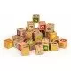 Set cuburi din lemn cu litere, cifre si imagini 32 piese Ecotoys HM014520 Set cuburi din lemn cu litere, cifre si imagini 32 piese Ecotoys HM014520