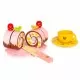 Cutie cu dulciuri si accesorii din lemn, 29 elemente, Ecotoys HC601926 Cutie cu dulciuri si accesorii din lemn, 29 elemente, Ecotoys HC601926