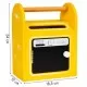 Cutie pentru scrisori din lemn pentru copii Ecotoys 2623 Cutie pentru scrisori din lemn pentru copii Ecotoys 2623