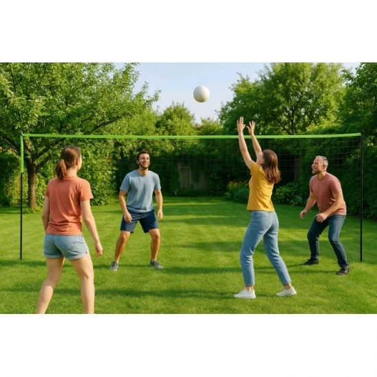Fileu portabil pentru volei cu cadru, 600 x 242 cm, MultiGarden VS-5.7X2.3