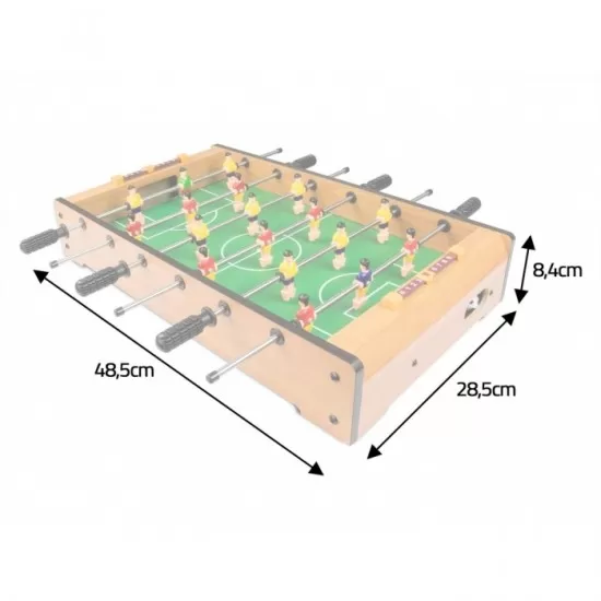 Fotbal de masa, 48.5 x 28.5 x 8.4 cm, Neo-Sport NS-435 Fotbal de masa, 48.5 x 28.5 x 8.4 cm, Neo-Sport NS-435