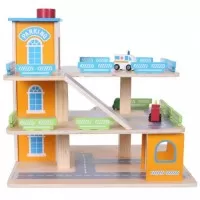 Garaj tip pista pentru masinute cu lift si masinute Ecotoys