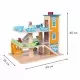 Garaj tip pista pentru masinute cu lift si masinute Ecotoys Garaj tip pista pentru masinute cu lift si masinute Ecotoys