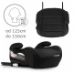 Inaltator auto 125-150 cm cu Isofix Kidwell Ovan - Black Inaltator auto 125-150 cm cu Isofix Kidwell Ovan - Black