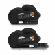 Inaltator auto 125-150 cm cu Isofix Kidwell Ovan - Black Inaltator auto 125-150 cm cu Isofix Kidwell Ovan - Black